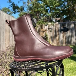 ▶️ Camper ◀️ Goretex Waterproof Boots, Michelin Traction Brown/ Maroon,