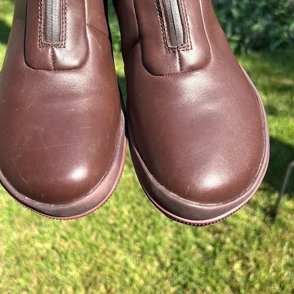 ▶️ Camper ◀️ Goretex Waterproof Boots, Michelin Traction Brown/ Maroon,