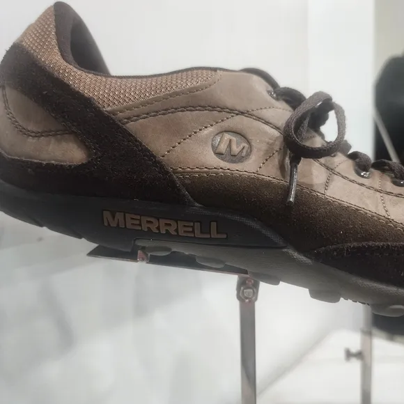 [ Merrell] men's leather size 13 Sector pike espresso,  leather shoe.