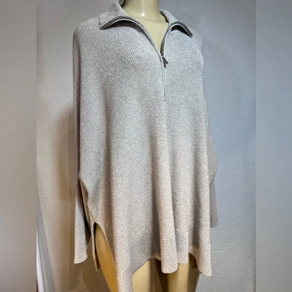 🎩🗝️ NWT GOLD L/XL - $118 Tommy Bahama Sparkle Bonita Pullover Sweater -