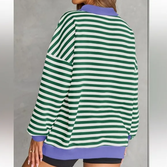 🆕 Striped Pullover sweater