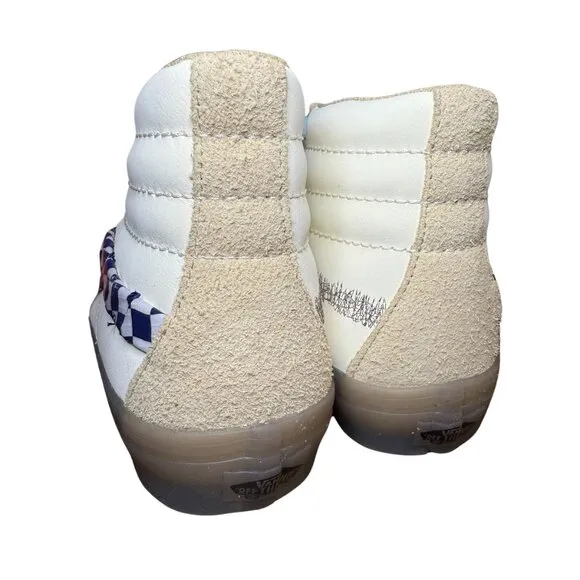 🔥 Vans Sk8-Hi x Rokit Collab 👟 High-Top Sneakers (VN0000SQBKV) Men's Sz 9 NEW