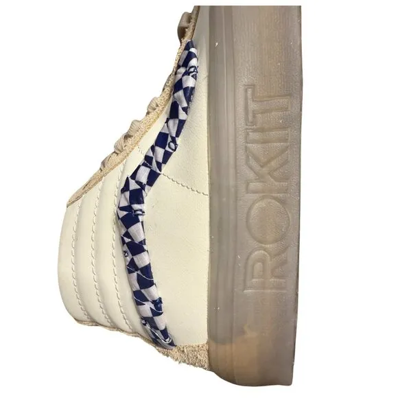 🔥 Vans Sk8-Hi x Rokit Collab 👟 High-Top Sneakers (VN0000SQBKV) Men's Sz 9 NEW