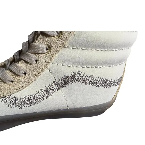🔥 Vans Sk8-Hi x Rokit Collab 👟 High-Top Sneakers (VN0000SQBKV) Men's Sz 9 NEW