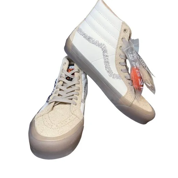 🔥 Vans Sk8-Hi x Rokit Collab 👟 High-Top Sneakers (VN0000SQBKV) Men's Sz 9 NEW