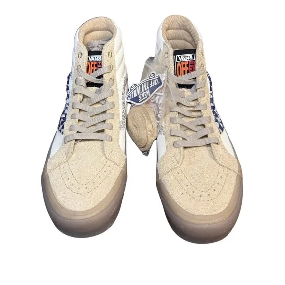 🔥 Vans Sk8-Hi x Rokit Collab 👟 High-Top Sneakers (VN0000SQBKV) Men's Sz 9 NEW