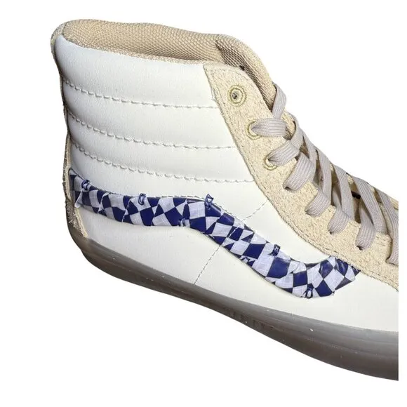 🔥 Vans Sk8-Hi x Rokit Collab 👟 High-Top Sneakers (VN0000SQBKV) Men's Sz 9 NEW