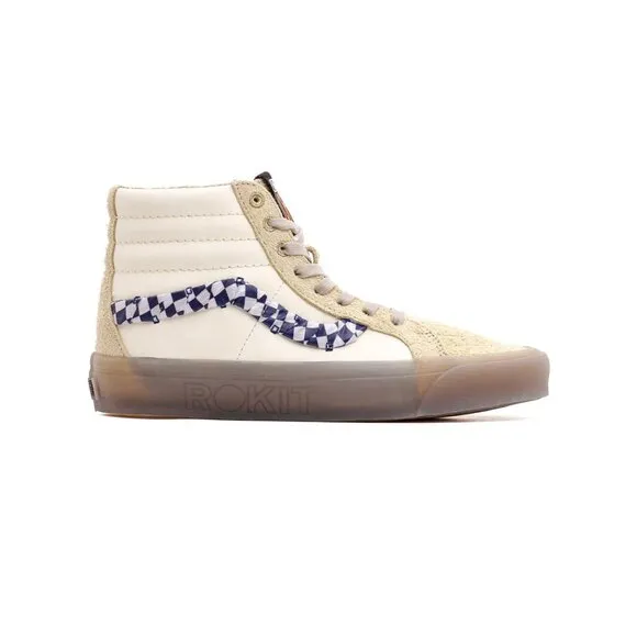 🔥 Vans Sk8-Hi x Rokit Collab 👟 High-Top Sneakers (VN0000SQBKV) Men's Sz 9 NEW