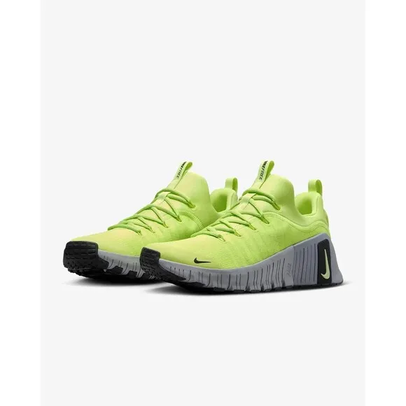10.5M / 12W-[NEW] Men's Nike Free Metcon 6 Workout Shoes Lemon Twist FJ7127-700