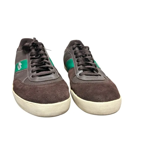 348. 🐊 Lacoste men’s Casual lace up tennis shoes size 12