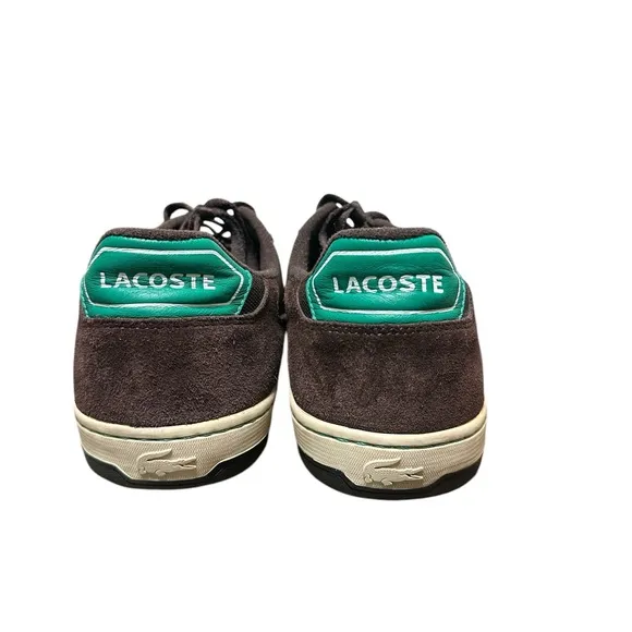 348. 🐊 Lacoste men’s Casual lace up tennis shoes size 12