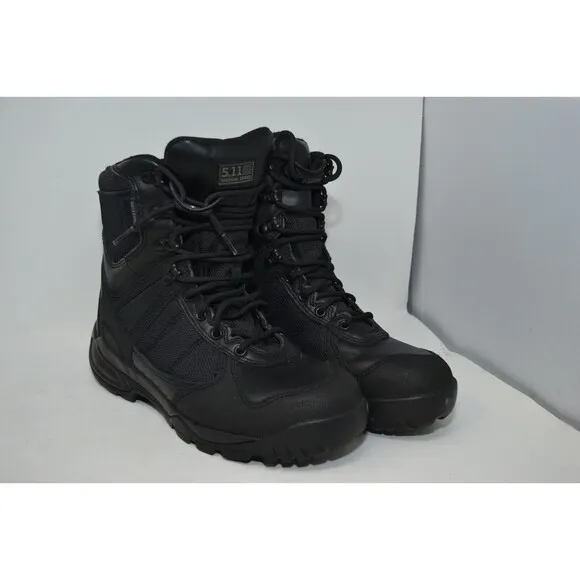 5.11 XPRT Waterproof 8&quot;‎ Boots Size 8 Black Tactical Military Hiking Boots