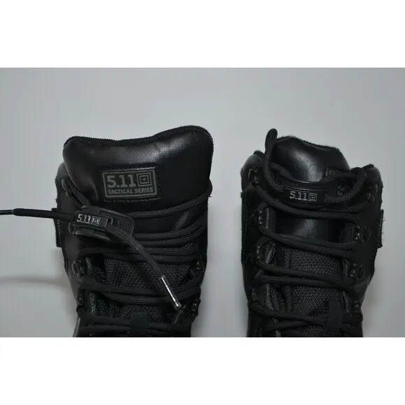 5.11 XPRT Waterproof 8&quot;‎ Boots Size 8 Black Tactical Military Hiking Boots