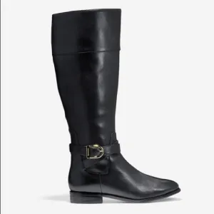 5B Cole Haan Black Catskills Extended Calf Boot