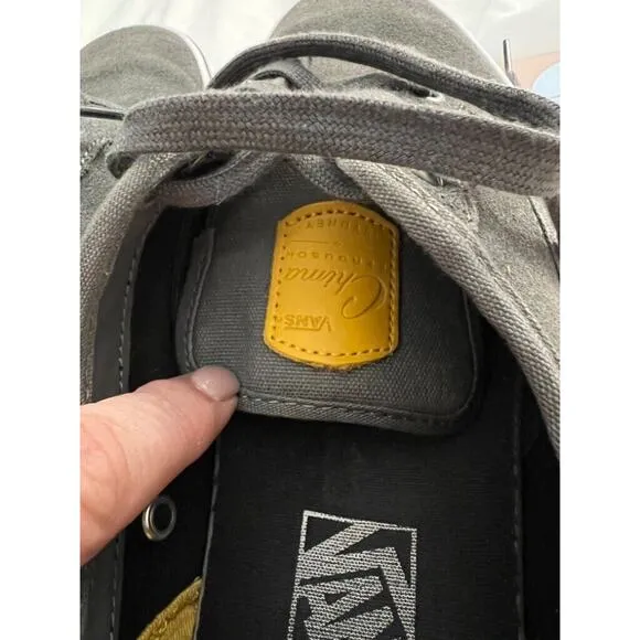 8 Vans Men's Chima Ferguson Pro Pewter Grey Mango Mojito Skate shoes EUC