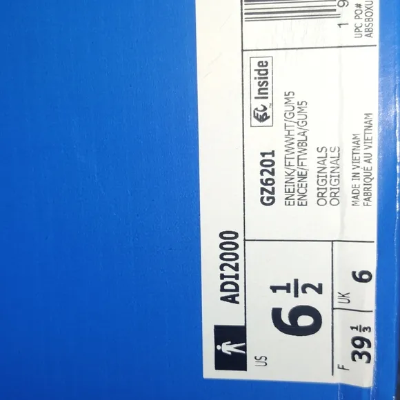 Adidas ADI2000 SHOES size 6.5 Mens