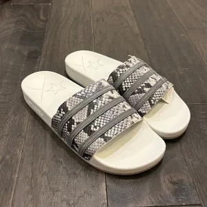 Adidas Adilette EH0166 SnakeSkin shoes slides sandals shower pool beach new Mens
