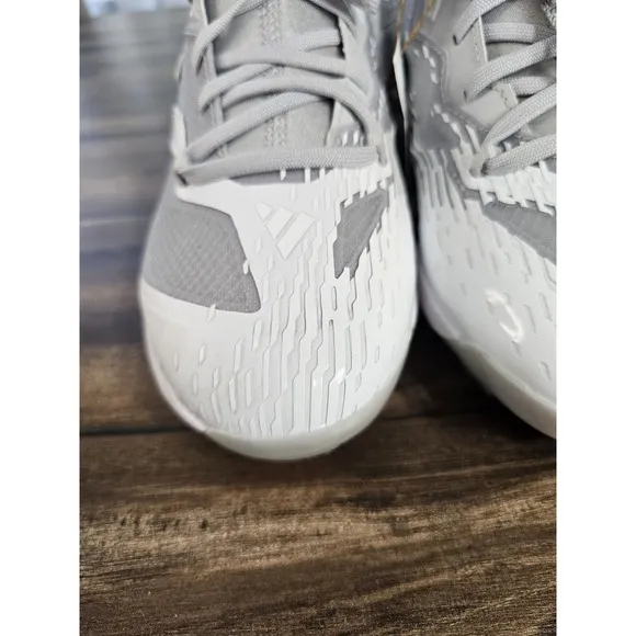 Adidas Adizero Afterburner Kids Sz 5.5  Style# ID1670 Color Gray/White NWOB