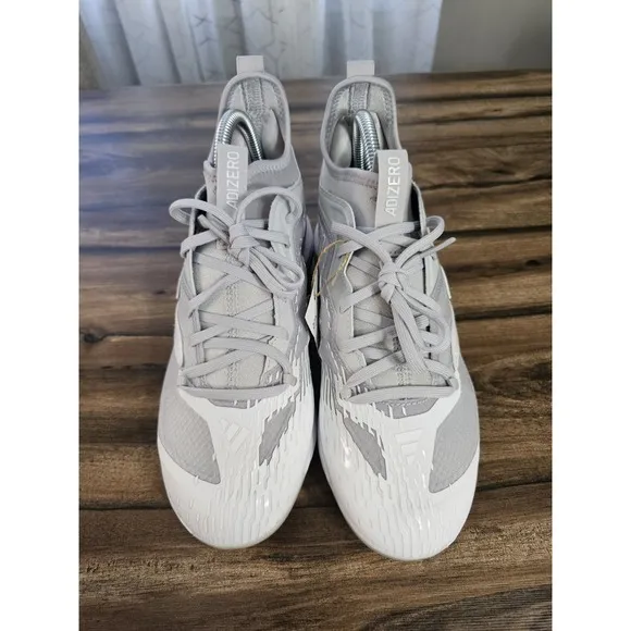 Adidas Adizero Afterburner Kids Sz 5.5  Style# ID1670 Color Gray/White NWOB