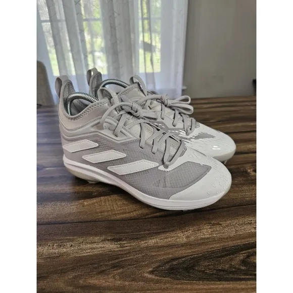 Adidas Adizero Afterburner Kids Sz 5.5  Style# ID1670 Color Gray/White NWOB