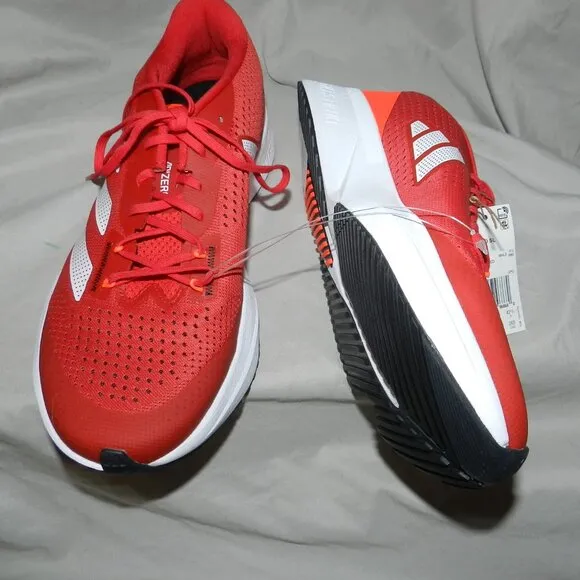 ADIDAS ADIZERO SL MENS COMFORT STYLISH RED/WHITE 🆕FAST😮‍💨⚡🚚