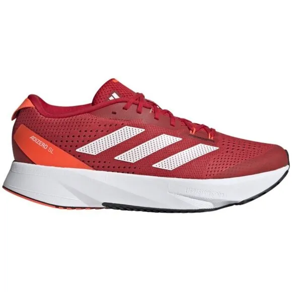 ADIDAS ADIZERO SL MENS COMFORT STYLISH RED/WHITE 🆕FAST😮‍💨⚡🚚