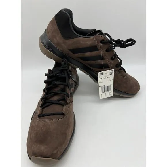 Adidas Anzit DLX New Brown Hiking Shoes Fx9512 Men's Size 9.5 NWT🛒