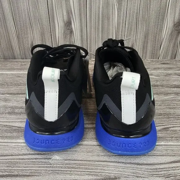 Adidas Avacourt Womens Tennis Shoes - Black/Blue - Women's Size 8.5 NEW