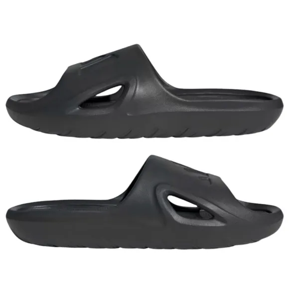 ADIDAS • Black Adicane Sandals Slides Includes Box