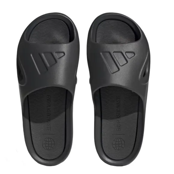 ADIDAS • Black Adicane Sandals Slides Includes Box