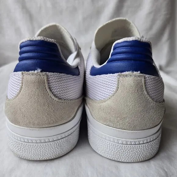 adidas Busenitz White Semi Lucid Blue HQ2026 Sneakers Skate Shoes Mens Size 12.5