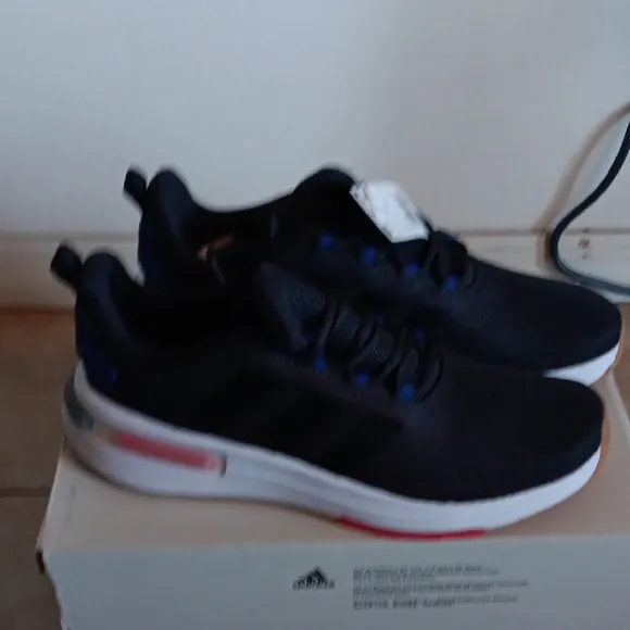 Adidas Kids Racer TR23 Black Sneakers