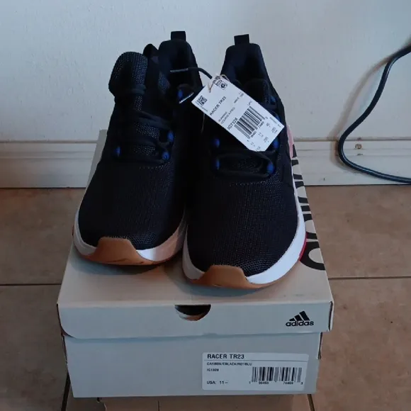 Adidas Kids Racer TR23 Black Sneakers