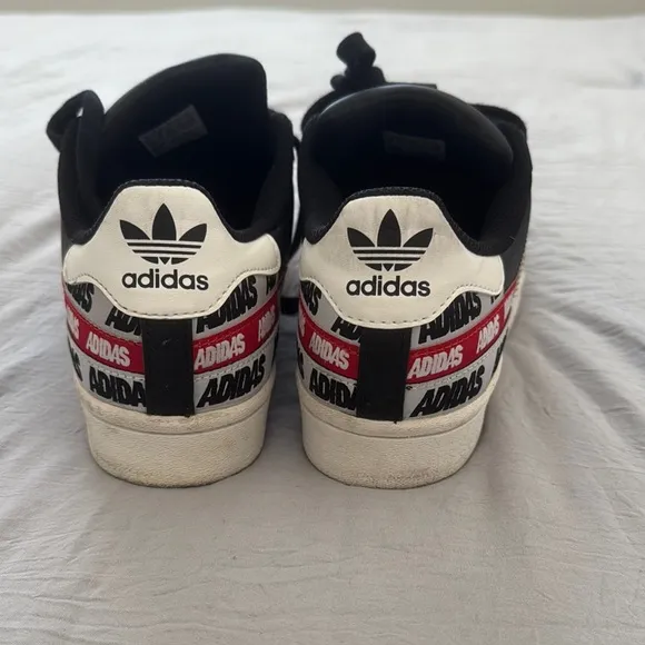Adidas Kids Superstar Black and White Shoes