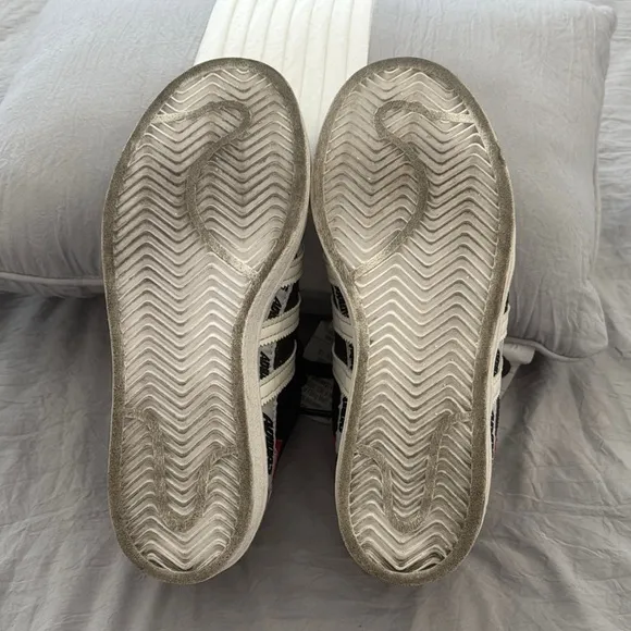 Adidas Kids Superstar Black and White Shoes