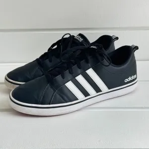 Adidas Men’s VS Pace 2.0 Grand Court Sneakers B74494 Black &amp; White Size 11.5