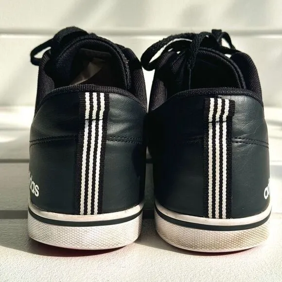 Adidas Men’s VS Pace 2.0 Grand Court Sneakers B74494 Black &amp; White Size 11.5