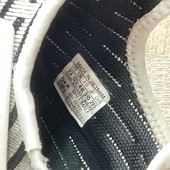 Adidas NMD XR1 Zebra Mens Size 13 White Black Running Shoes Sneakers BB2911