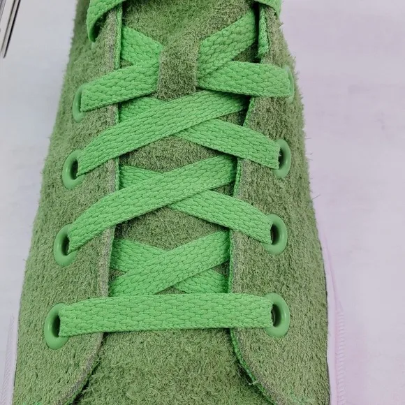 Adidas Originals Nizza Hi RFS Mens Size 9 Green Leather Lifestyle Skate Shoes