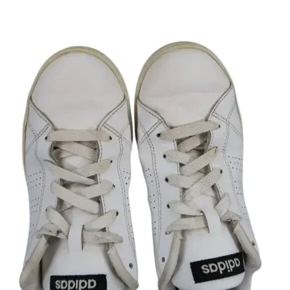Adidas Shoes Womens 6 Sneakers Casual Lifestyle Athletic White Lace Up Low Neo