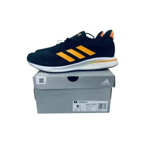 Adidas Supernova Men's Running Shoe Athletic Sneakers Black Orange GX2964 SZ 9.5