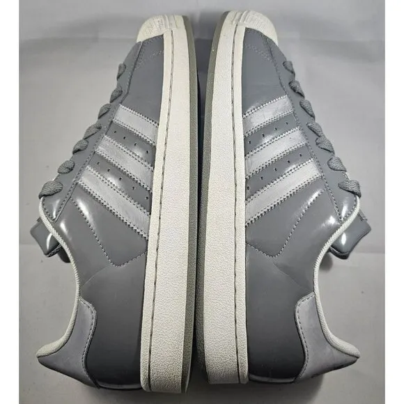 Adidas Superstar Original- Grey W/ White Size 8,5
