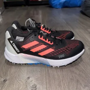 Adidas Terrex Agravic Flow 2 Womens Shoes Core Black Pink H03190 Hiking
