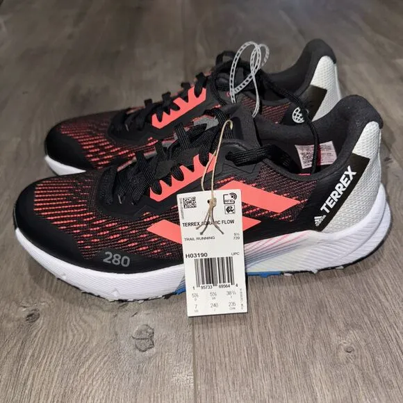 Adidas Terrex Agravic Flow 2 Womens Shoes Core Black Pink H03190 Hiking