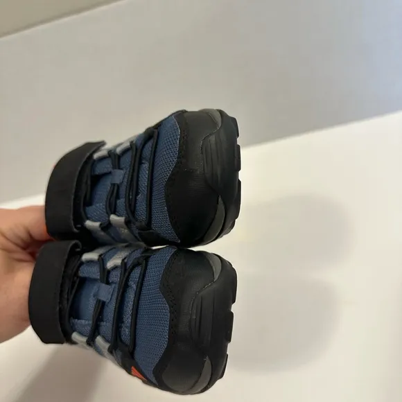 Adidas Terrex AX2R K Hiking Shoes - Black/Orange size 13.5K