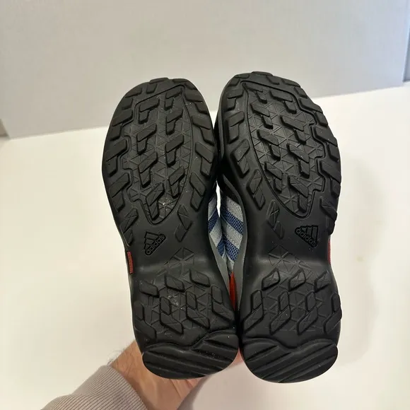 Adidas Terrex AX2R K Hiking Shoes - Black/Orange size 13.5K