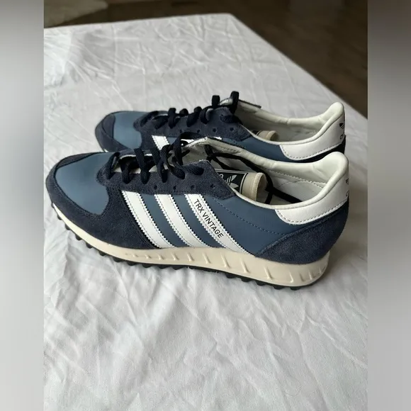 Adidas TRX Vintage Navy Blue White Black GX4579 Men's Navy and White Sneakers