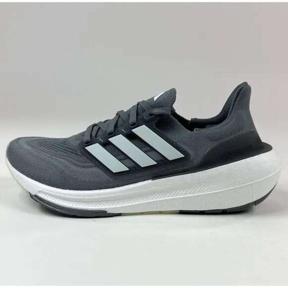 Adidas UltraBoost Light Gray Low Top Running Shoes Sneakers Boost Comfort IE1770