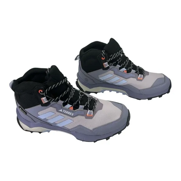 Adidas Womens Terrex Ax4 Mid GTX Hiking Sneakers Shoes Outdoor Purple, Size 10