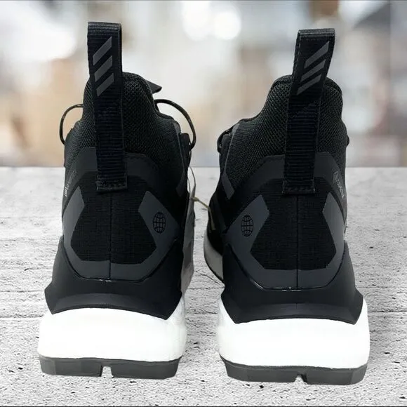 Adidas Women's Terrex Free Hiker 2 Gore-Tex‎ Size 8.5 Black White Gray- HP7492